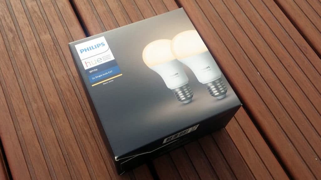 Verpackung Philips Hue White als E27